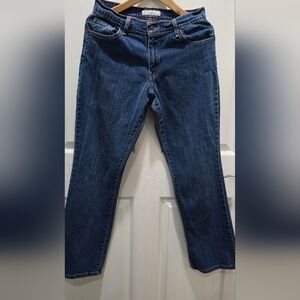 Levi's Women's Straight Leg Jeans in Deep Blue